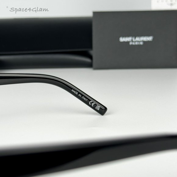 Saint Laurent Women Eyeglasses Black Blue Block Cat Eye SL291 001 NEW AUTHENTIC main image 7